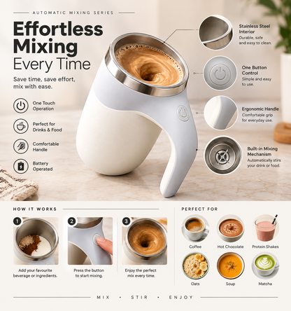 Self-Stirring Mug